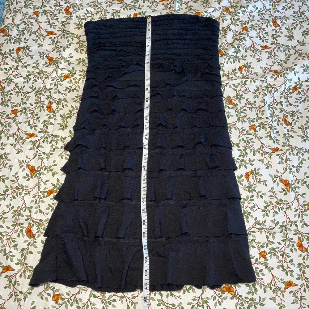 Women’s Express Snooki Ruffled Strapless Dress - Picture 4 of 7